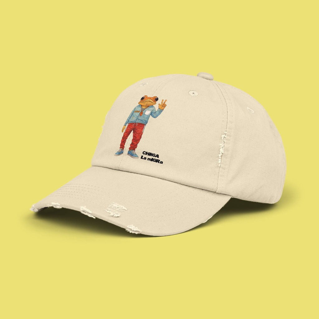 Sapo Concho Distressed Cap