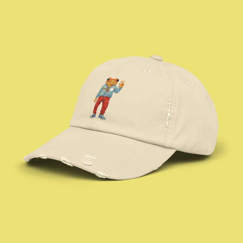 Concho Distressed Cap