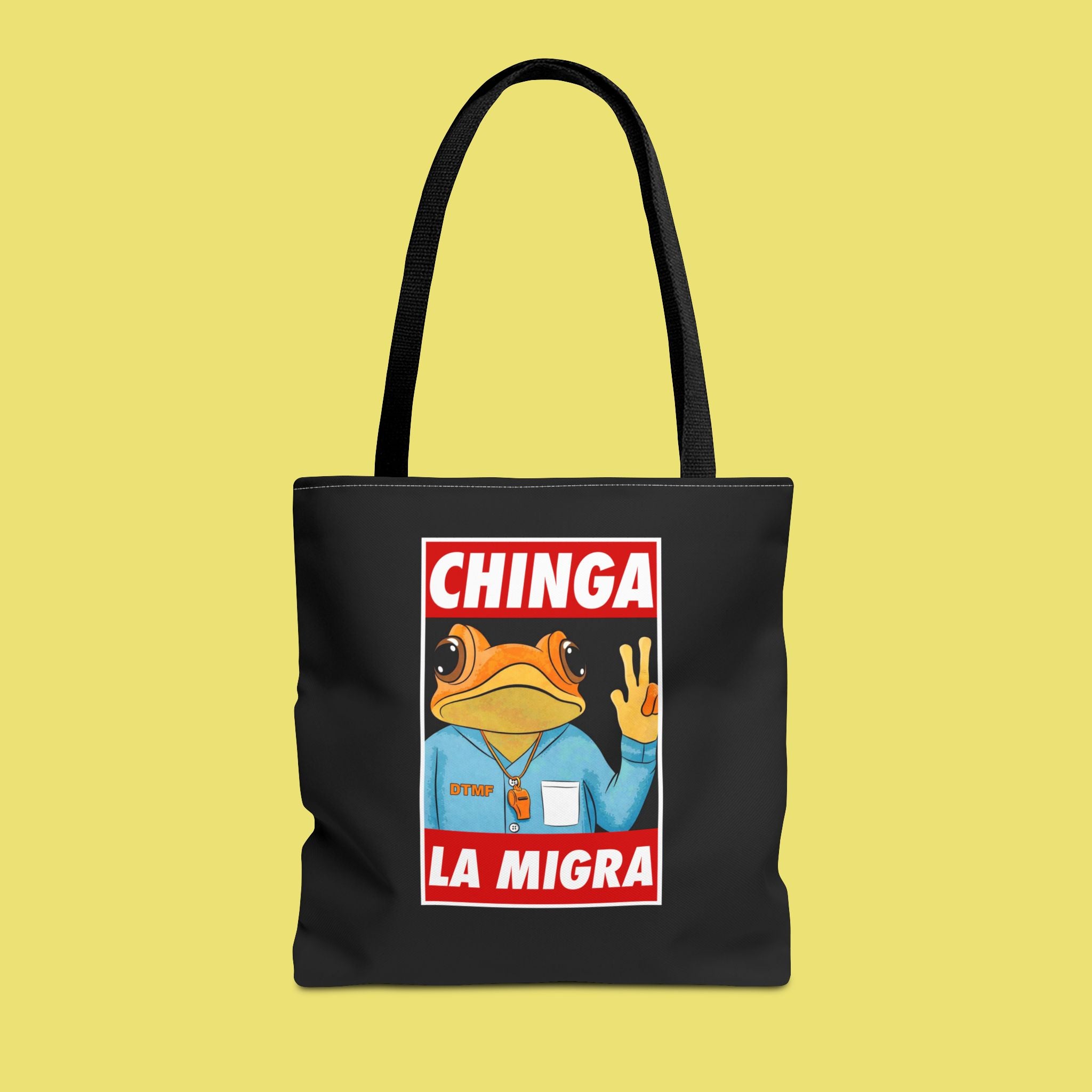 Sapo Concho Ching La Migra Poster Bag