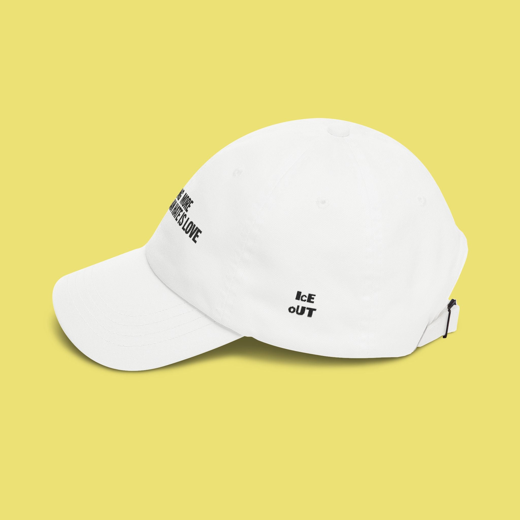 The Only Thing More Powerful Than Hate Dad Cap