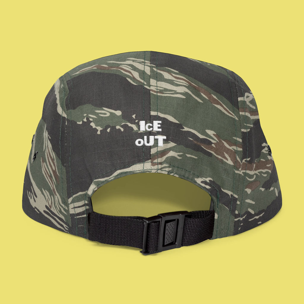 The Only Thing More Powerful Than Hate is Love Embroidered Camo Cap
