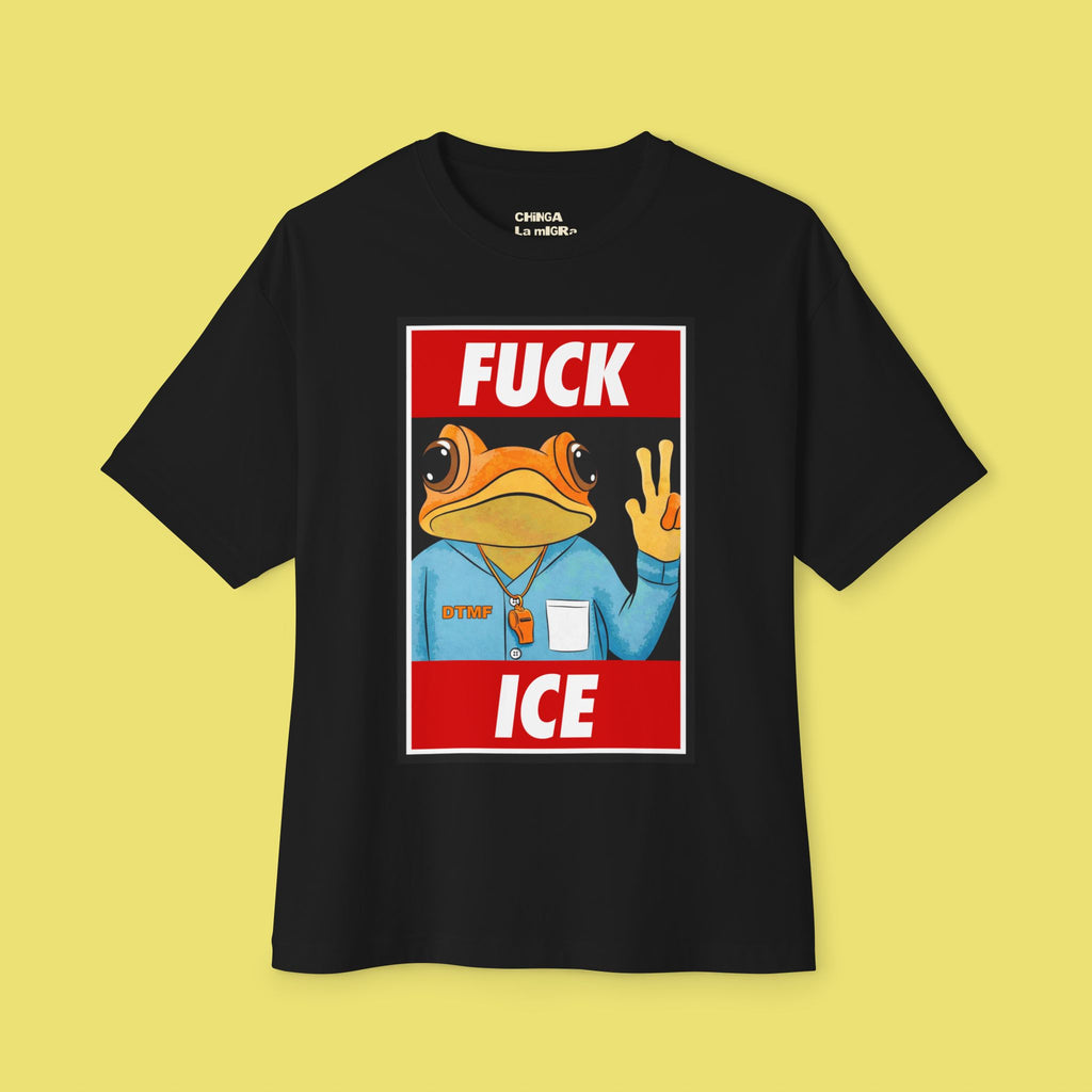 Fuck Ice Sapo Concho Poster Boxy Tee