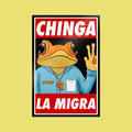 Chinga La Migra Sapo Concho Stickers