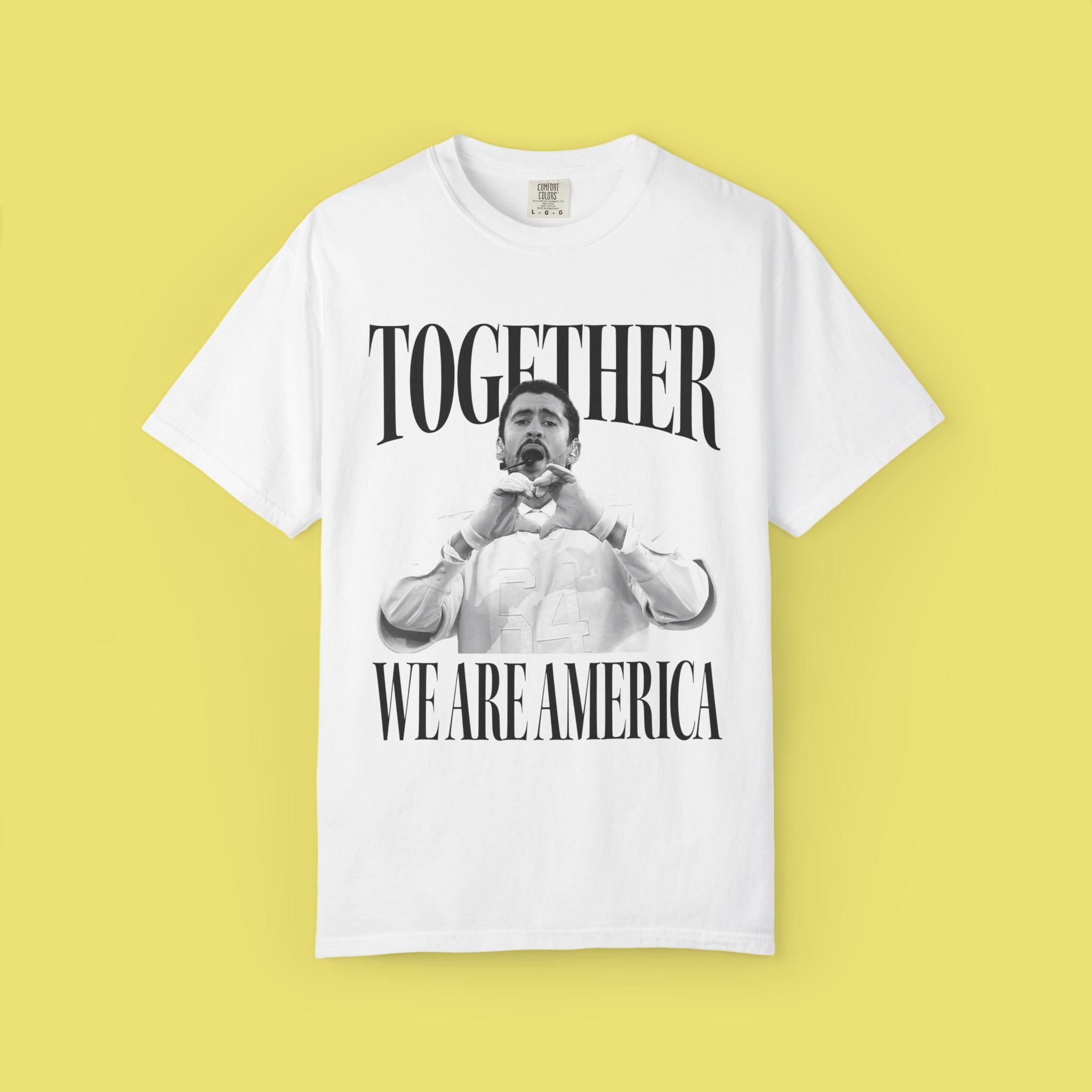 Together We Are America - White T-shirt