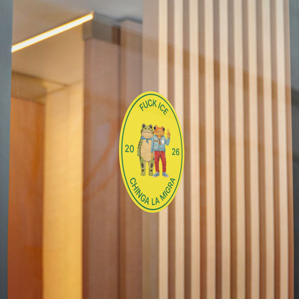 Amigos Sapo Concho and Portland Frog Die-Cut Stickers