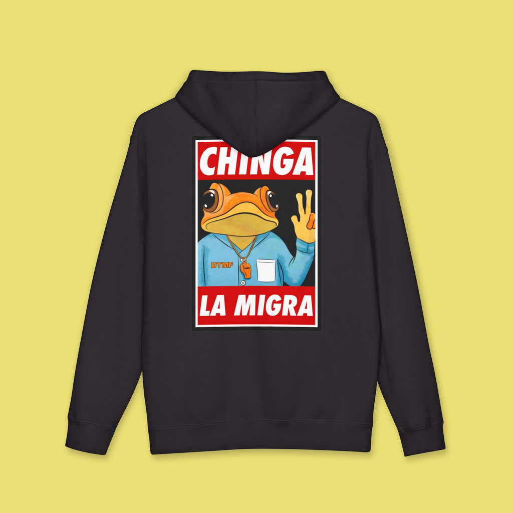 Sapo Concho Chinga La Migra Poster Hoodie