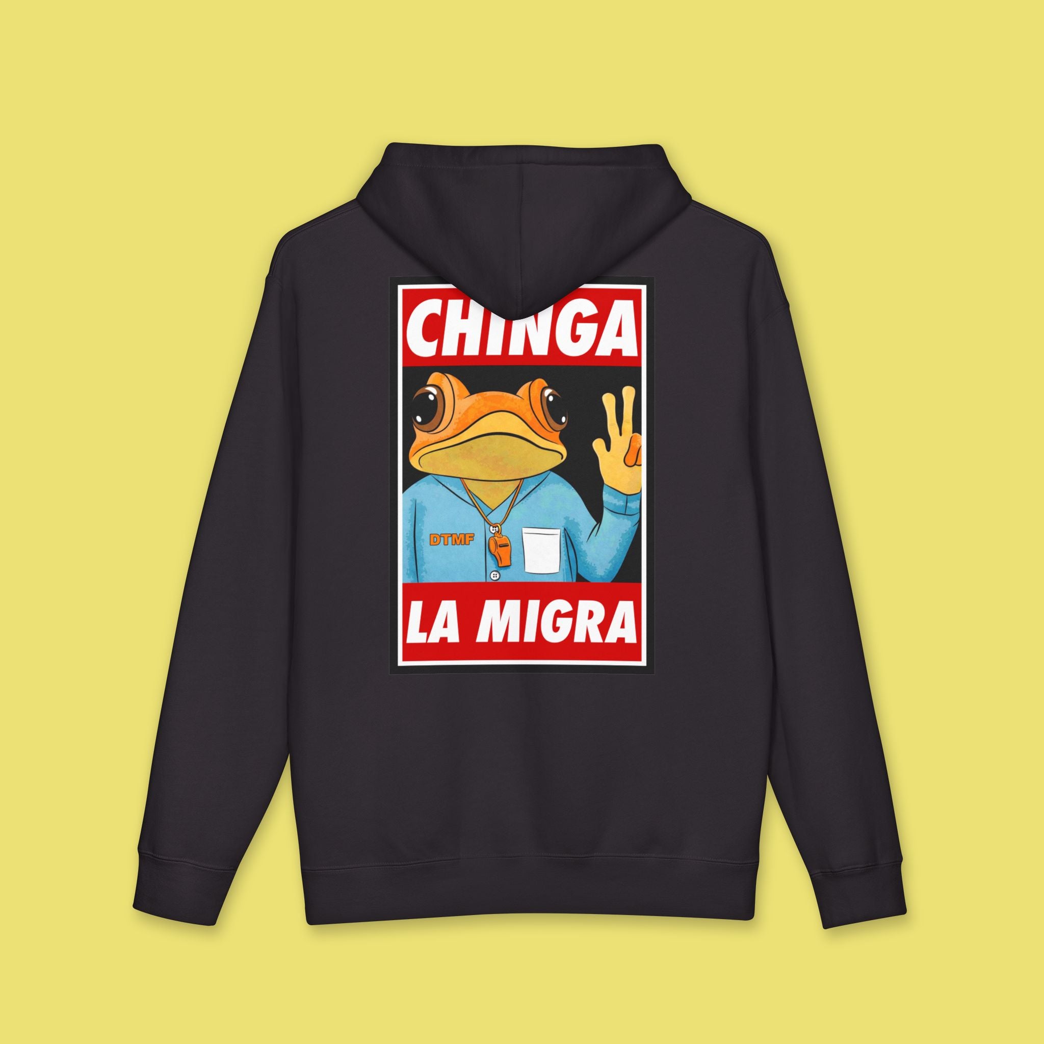 Sapo Concho Chinga La Migra Poster Hoodie