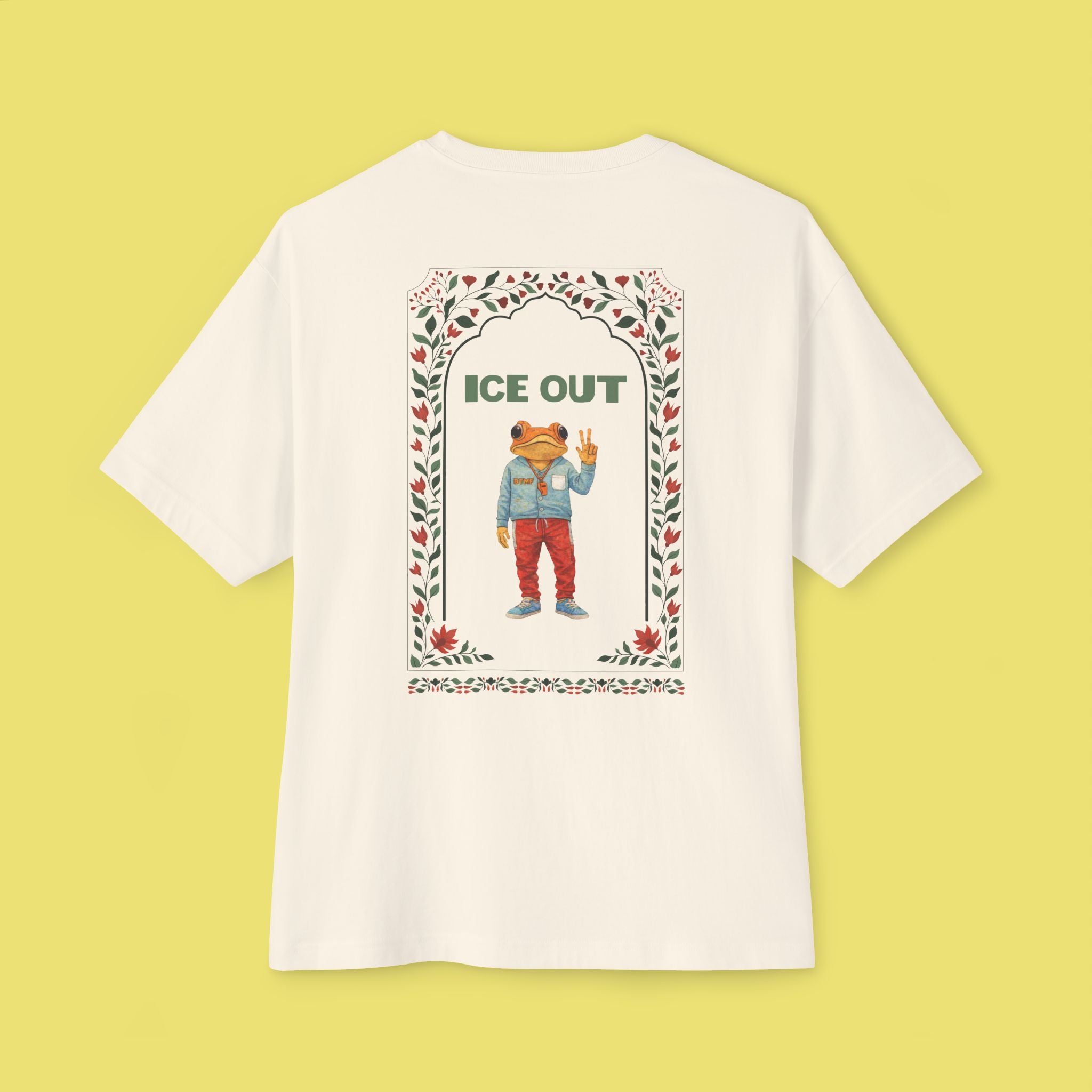Ice Out Concho Flores Boxy Tee
