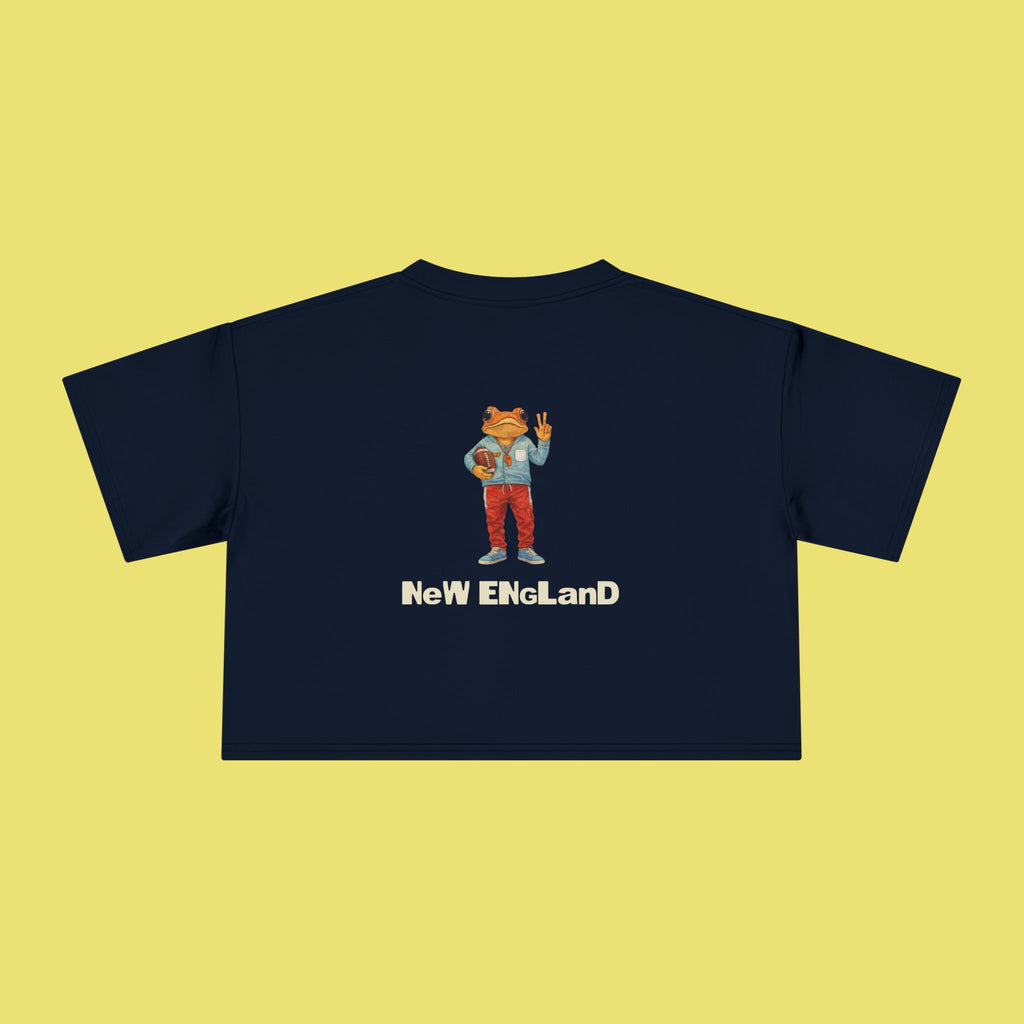 New England Chinga La Migra Concho Crop Tee