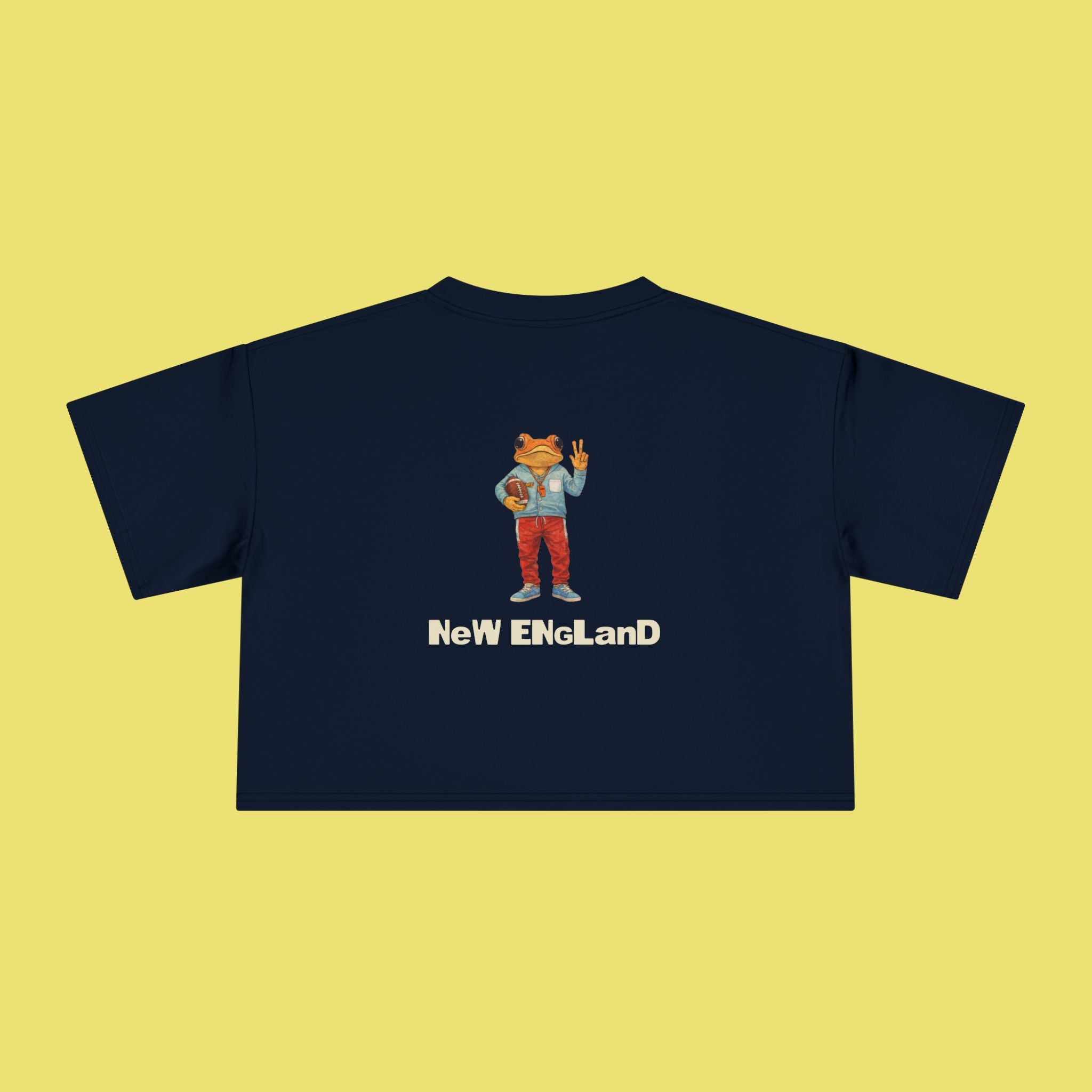 New England Chinga La Migra Concho Crop Tee