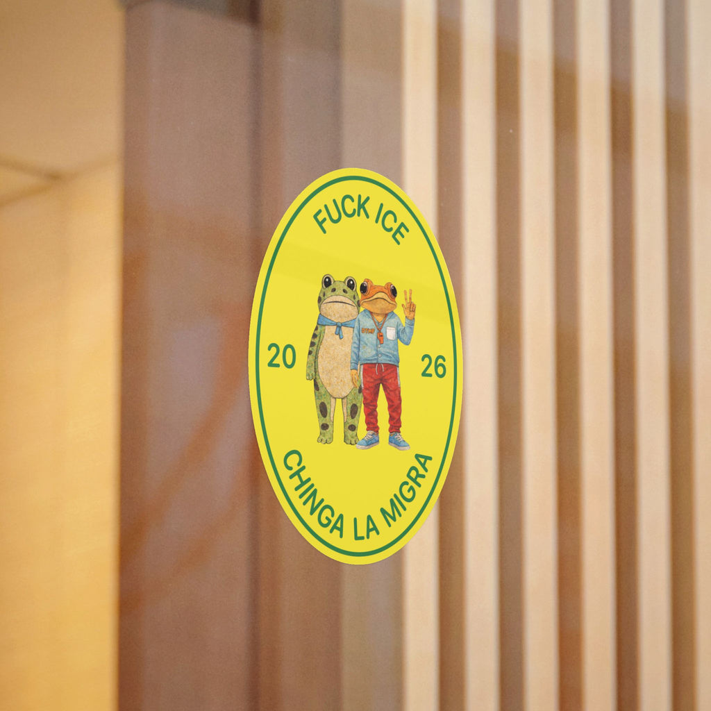 Amigos Sapo Concho and Portland Frog Die-Cut Stickers